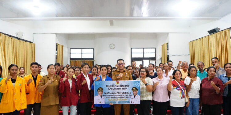 Pemkab Belu Salurkan Bantuan Pendidikan untuk 56 Mahasiswa di Tahun 2025