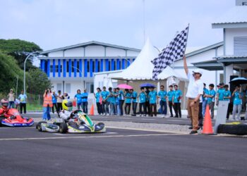 Sirkuit ITS Menjadi Tuan Rumah Balap Gokart Listrik PLN ICE 2025