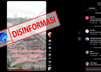 Masyarakat Diingatkan Waspada Terhadap Disinformasi Video Lahar Dingin Semeru