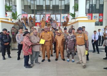 Polres Mimika Sukses Kawal Aksi Unjuk Rasa Lemasa di Mimika