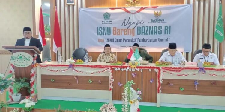 ISNU Demak dan Baznas RI Tingkatkan Pemahaman Zakat di Kalangan Cendekiawan