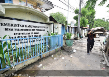 Disperindag Pasuruan Terapkan Larangan Jual Beli dan Parkir di Depan Pasar Bangil