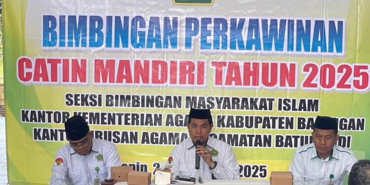 Kemenag Balangan Dorong Calon Pengantin Siapkan Mental dan Komunikasi