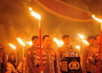 Kapolri Jenderal Listyo Sigit Prabowo Pimpin Renungan Ksatria Bhayangkara di Bogor