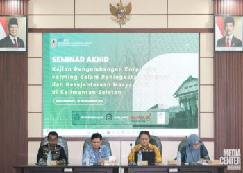 Pemprov Kalsel Kaji Corporate Farming untuk Pertanian Modern