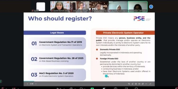 Kemkomdigi dan Cloudflare Bahas Kepatuhan PSE dalam Dialog Daring