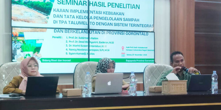 Rekomendasi Peneliti untuk Atasi Masalah Sampah di TPA Talumelito
