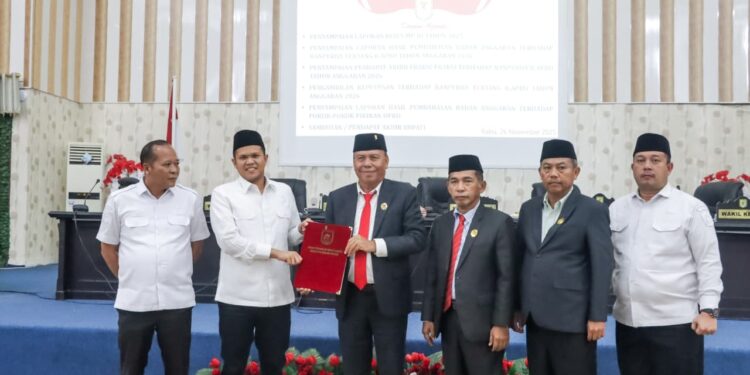 Wakil Bupati Sergai Hadiri Pengesahan APBD 2026