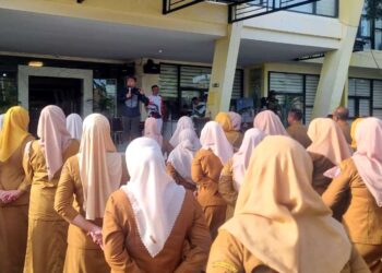 PPPK-PW dari Lima OPD Gorontalo Ikuti Pembinaan ASN Berakhlak
