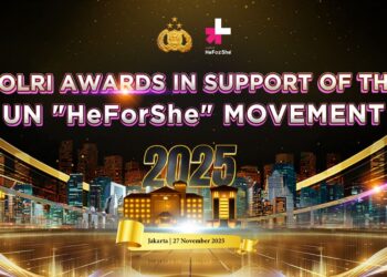 Polri Selenggarakan HeForShe Awards 2025 untuk Dorong Kepemimpinan Inklusif