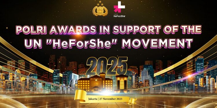 Polri Selenggarakan HeForShe Awards 2025 untuk Dorong Kepemimpinan Inklusif