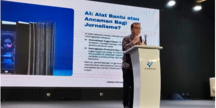 Komdigi Soroti Pentingnya Etika dan Regulasi AI dalam Redaksi Modern