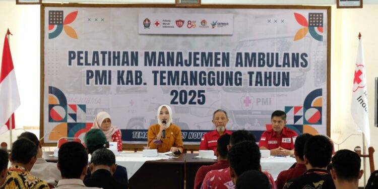 PMI Temanggung Adakan Pelatihan Manajemen Ambulans untuk Tingkatkan Kualitas Layanan