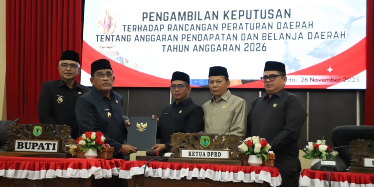 Bupati Hulu Sungai Utara Paparkan Raperda APBD 2026 di DPRD