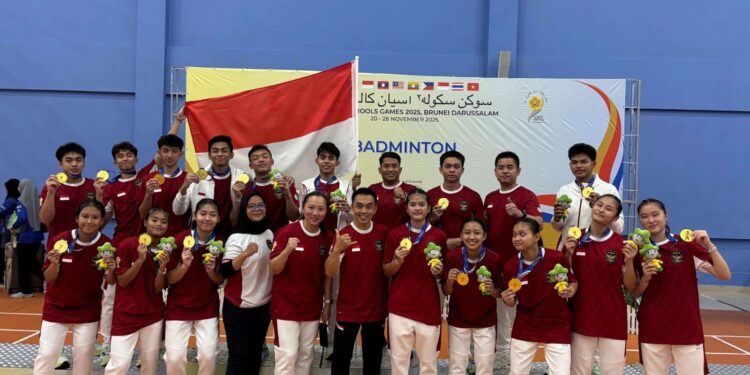 Indonesia Sukses Raih Dua Emas di Asean School Games 2025