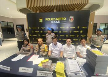 Dua Tersangka Korupsi Dana Hibah NPCI Ditangkap Polres Bekasi