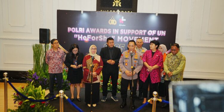 Kapolri Tegaskan Komitmen Kesetaraan Gender di Polri pada Acara UN Women ‘HeForShe’