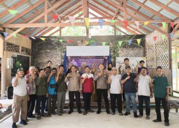 Polda Kaltim Gelar Jumat Curhat untuk Tingkatkan Ketahanan Pangan di Balikpapan Utara