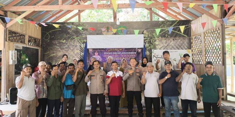 Polda Kaltim Gelar Jumat Curhat untuk Tingkatkan Ketahanan Pangan di Balikpapan Utara