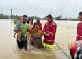 Polres Pidie Jaya Cepat Tanggap Evakuasi Korban Banjir