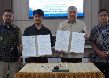 Pemkab Pinrang dan PT Ganesha Multi Kreatif Jalin Kerja Sama untuk Layanan Air Bersih