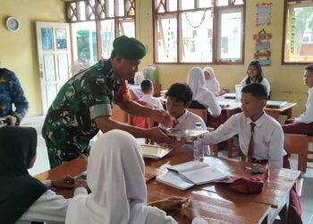 Kodim 0813 Bojonegoro Aktif Pantau Program Makan Bergizi Gratis
