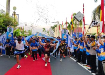 Ratusan ASN Meriahkan HSU Run 2025 dalam Rangka HUT Korpri ke-54