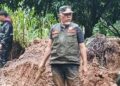 Gubernur Sumbar Tinjau Lokasi Longsor dan Perintahkan Penanganan Cepat