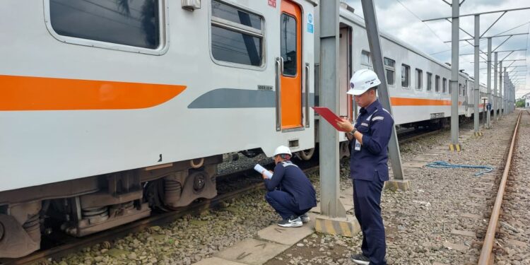 DJKA Lakukan Ramp Check 3.333 Sarana Kereta Api untuk Pastikan Keselamatan Nataru