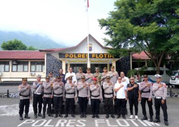 Wakapolri Kunjungi Polres Flores Timur, Dorong Standarisasi Layanan 110 dan Pamapta