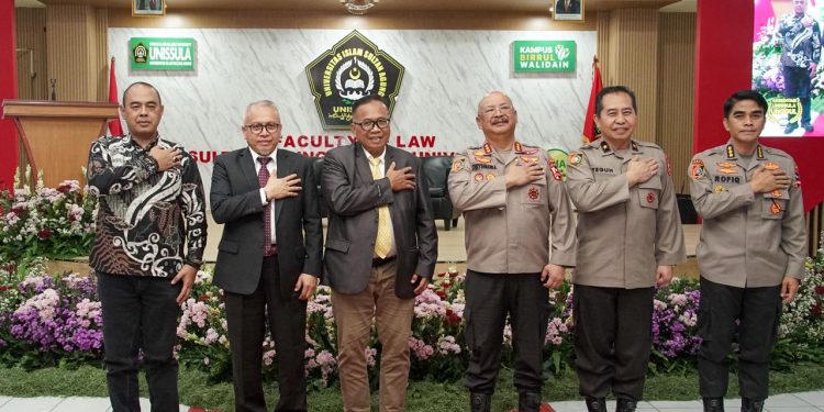 Unissula Resmikan Pusat Studi Kepolisian, Wakapolri Dorong Kolaborasi Akademik