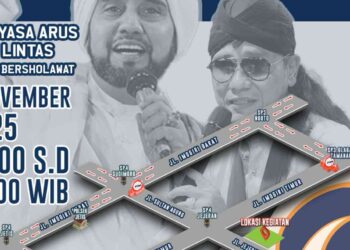 rekayasa Arus Lalu lintas Arafat Bersholawat di Bantul