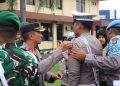 Apel Gelar Pasukan Operasi Lilin Progo 2025 di Polres Bantul sebagai wujud kesiapan TNI, Polri, dan instansi terkait dalam mengamankan perayaan Natal 2025 dan Tahun Baru 2026 agar berjalan aman, tertib, dan kondusif.