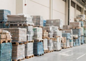 Ilustrasi gambar stok barang