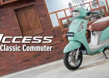 Motor Suzuki Access 125 motor matic retro