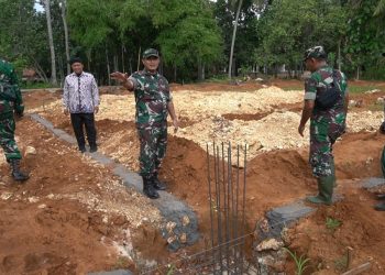 Dandim Sumenep Pantau Perkembangan Koperasi Merah Putih di Dua Lokasi
