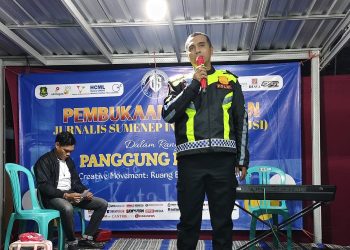 Satlantas Sumenep Gelar Edukasi Keselamatan di Ruang Kreatif dan Komunitas Otomotif