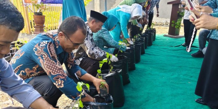 Wakil Bupati Morowali Resmikan Gerakan Penanaman Cabai di Bumi Raya