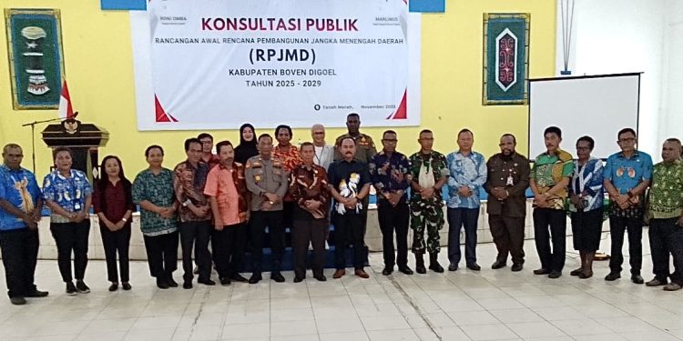 Boven Digoel Tetapkan Lima Prioritas Pembangunan untuk 2025-2029