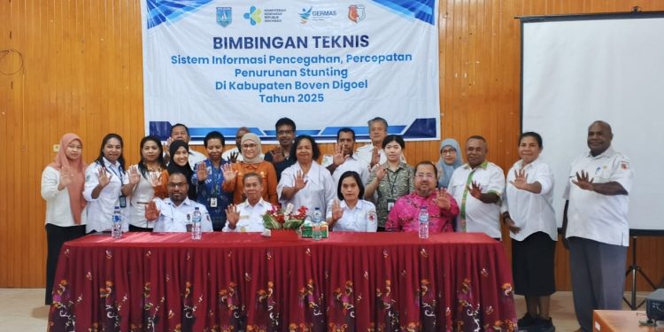 Pemkab Boven Digoel Adakan Bimtek untuk Percepat Penurunan Stunting