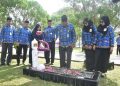 Ed Efendi Memimpin Ziarah di TMP Bengkalis untuk Peringatan HUT ke-54 KORPRI
