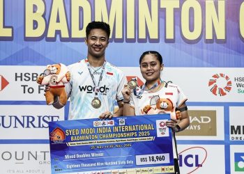 Dejan/Bernadine Raih Gelar Juara di SYED MODI India International 2025