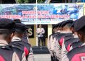 Polri Laksanakan Apel Pergeseran Pasukan untuk Percepatan Bantuan Bencana
