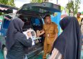 DKP3 Balangan Gelar Layanan Kesehatan Hewan di Pasar Paringin