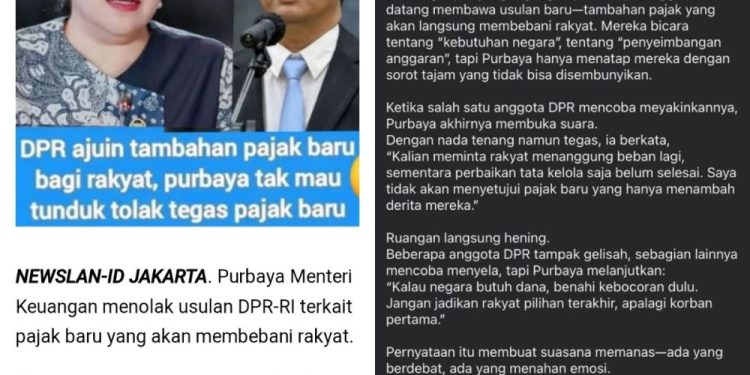Menkeu Purbaya Klarifikasi Isu Pajak Baru yang Beredar