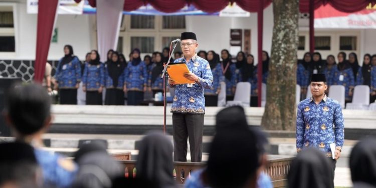 Sekda Sleman Ajak ASN Tingkatkan Kapasitas dan Digitalisasi di HUT KORPRI ke-54