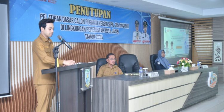 Wakil Wali Kota Jambi Tutup Pelatihan Dasar CPNS dengan Pesan Integritas