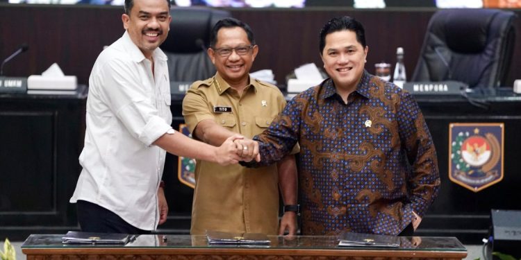 Pemerintah Teken MoU untuk Optimalkan Sarana Olahraga Nasional