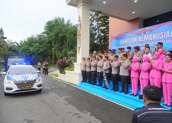 Polda Kaltim Kirim Bantuan Kemanusiaan ke Sumatra