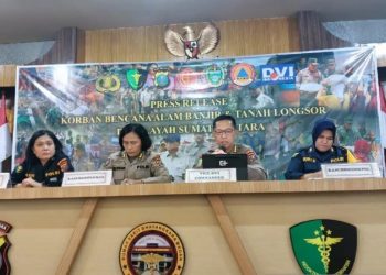 Tim DVI Polda Sumut Berhasil Identifikasi 290 Korban Banjir